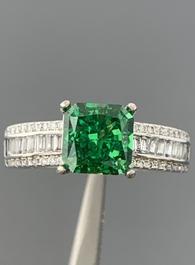 断码清货 最后1天 冰花切精工戒托 精工厚镀18K金戒指 送女友礼物