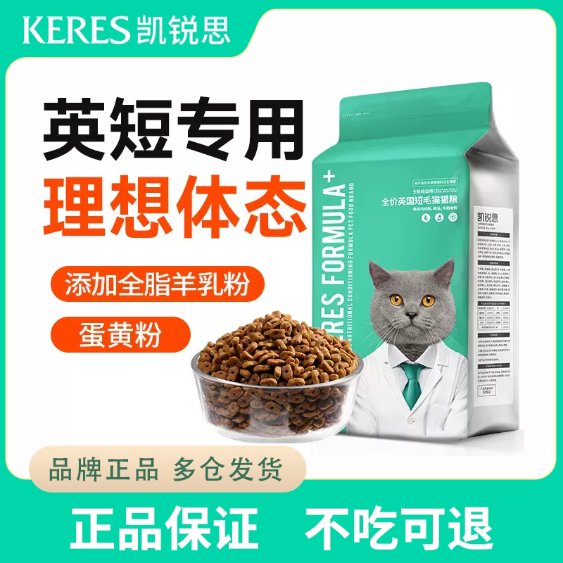 凯锐思银爪K34英短专用猫