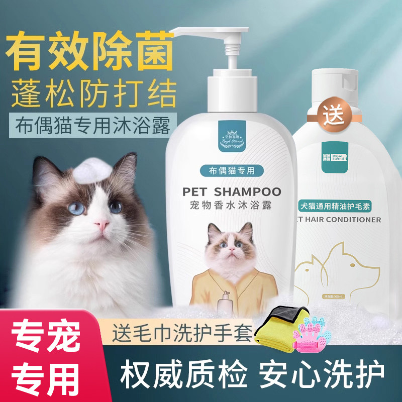 猫用布偶专用沐浴露猫咪