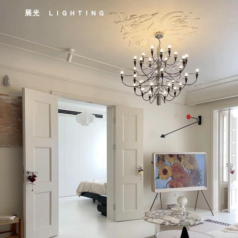 盛夏的果实吊灯中古风大气客厅灯法式高级感设计师复式餐厅吊灯