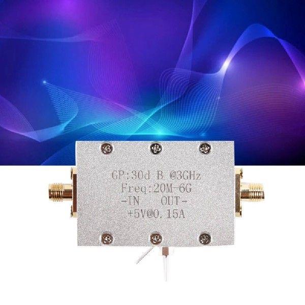 20M-6G RF Wideband Amplifier Module, High Gain 30Db LNA Low
