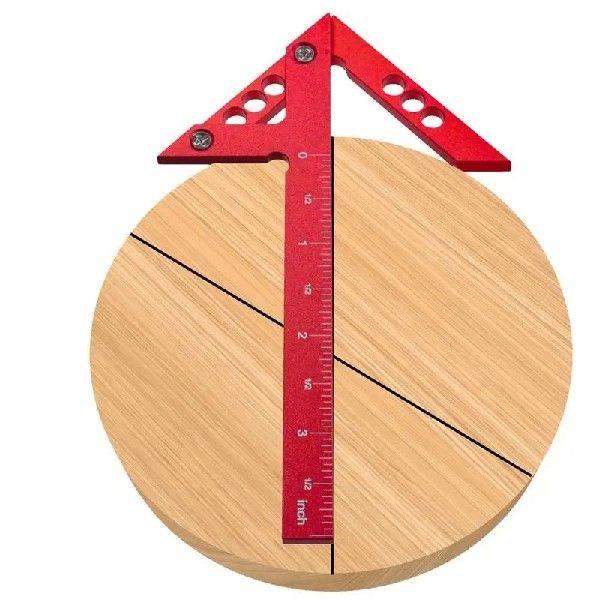 Center Mark Carpenter Ruler Woodworking Center Scribe