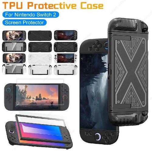TPU Protective Case Screen Protector for Nintendo Switch 2