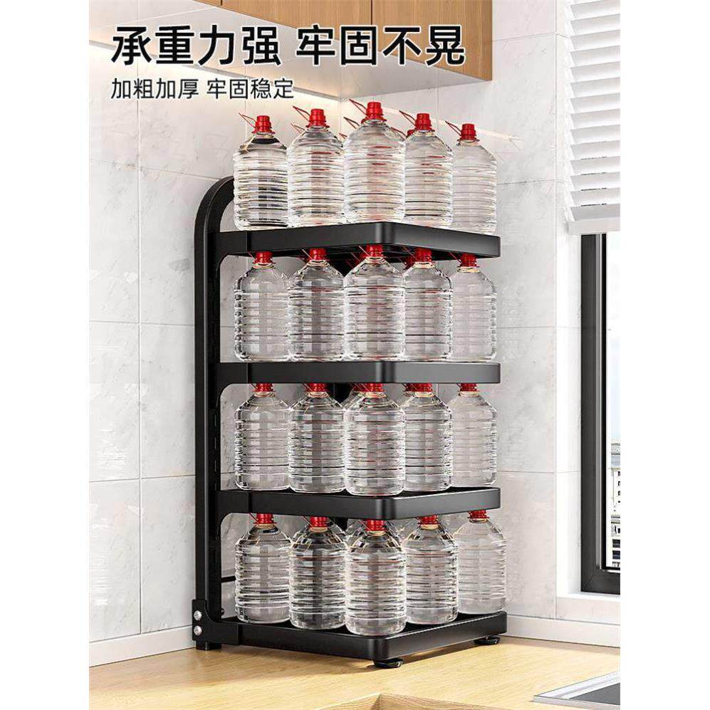 kitchen accessories Multi-layer pot storage rack Layering in