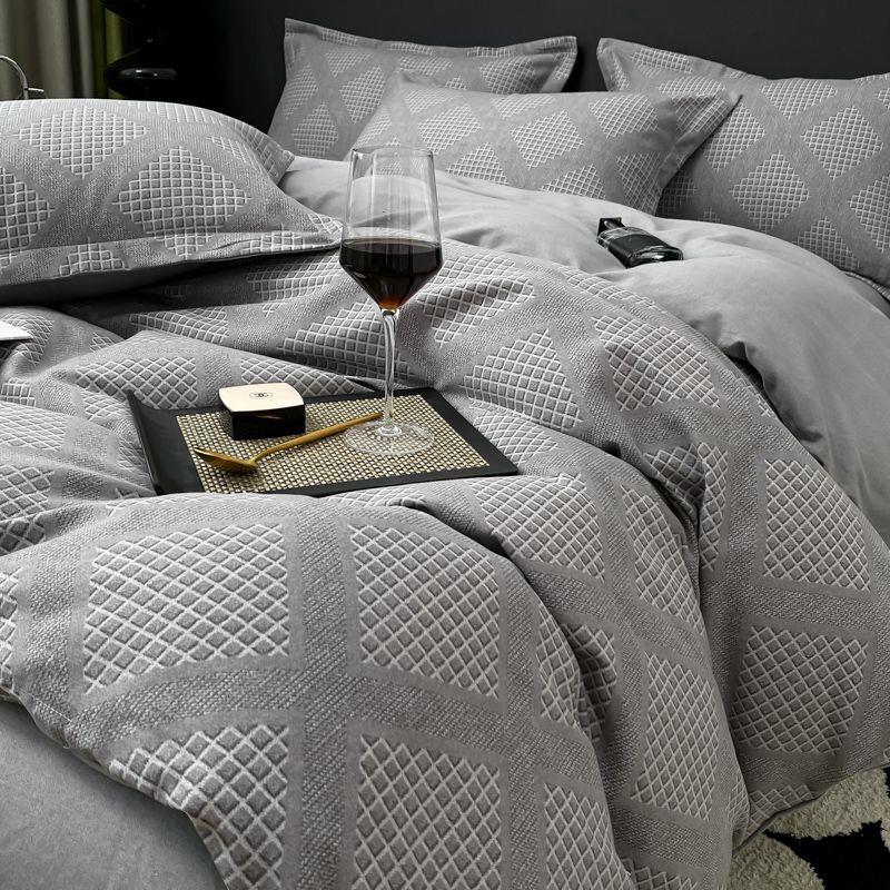 100% cotton bedding bed sheet set blanket duvet cover sets