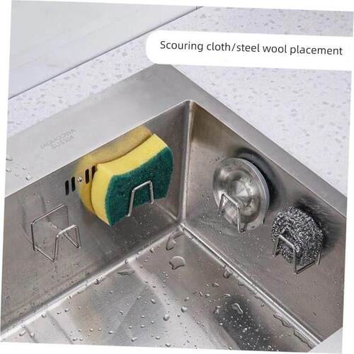 Kitchen accessories Sink Sponges Holder Self Adhesive rack