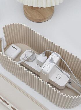 Nordic Plug Board Storage Box Cable Wire Organizer Case Sock