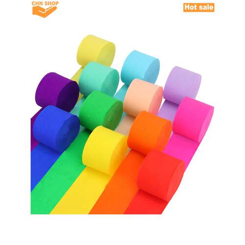 82Feet Crepe Paper Party Streamers Party Decoration Birthday