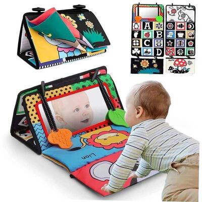 Black And White Baby Mirror Tummy Time Toys For Babies Monte