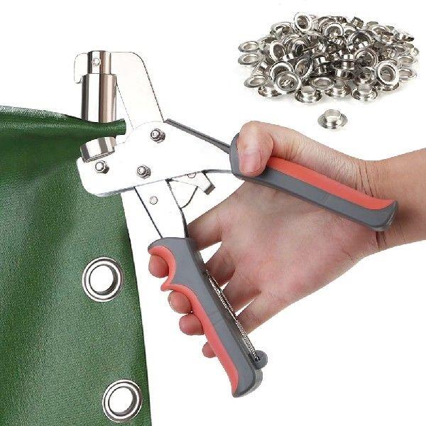 Metal Air Hole Rivet Plier Handheld Hole Punch Grommet