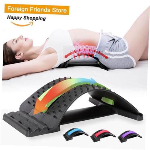 Back Massage Stretcher Spine Posture Corrector Lumbar Relief