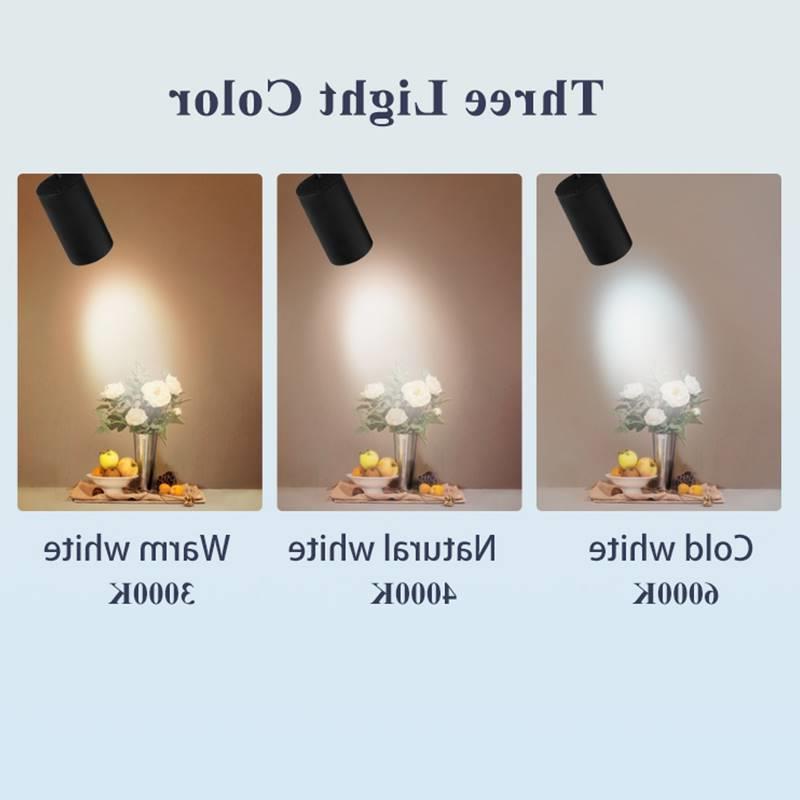 One Set Led Track Light 220v COB Ceiling Spot Light Wall Lam