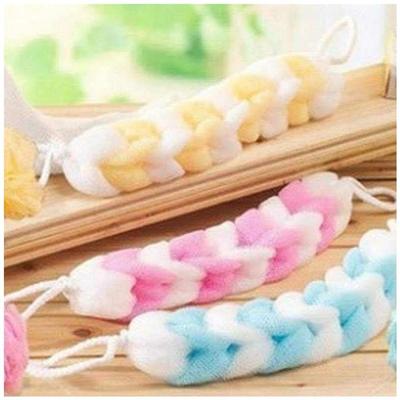 Back Scrubber Bath Shower Mesh Sponge Body Brush Wash Puff
