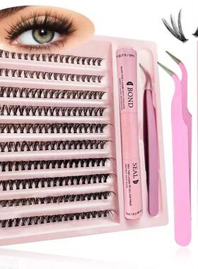 Lashes Clusters Set Extensions Kit Fake eyelashes Mix Lash C