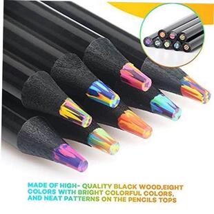 12pcs Crayons Colour Pencil Set Rainbow Pencils for Children