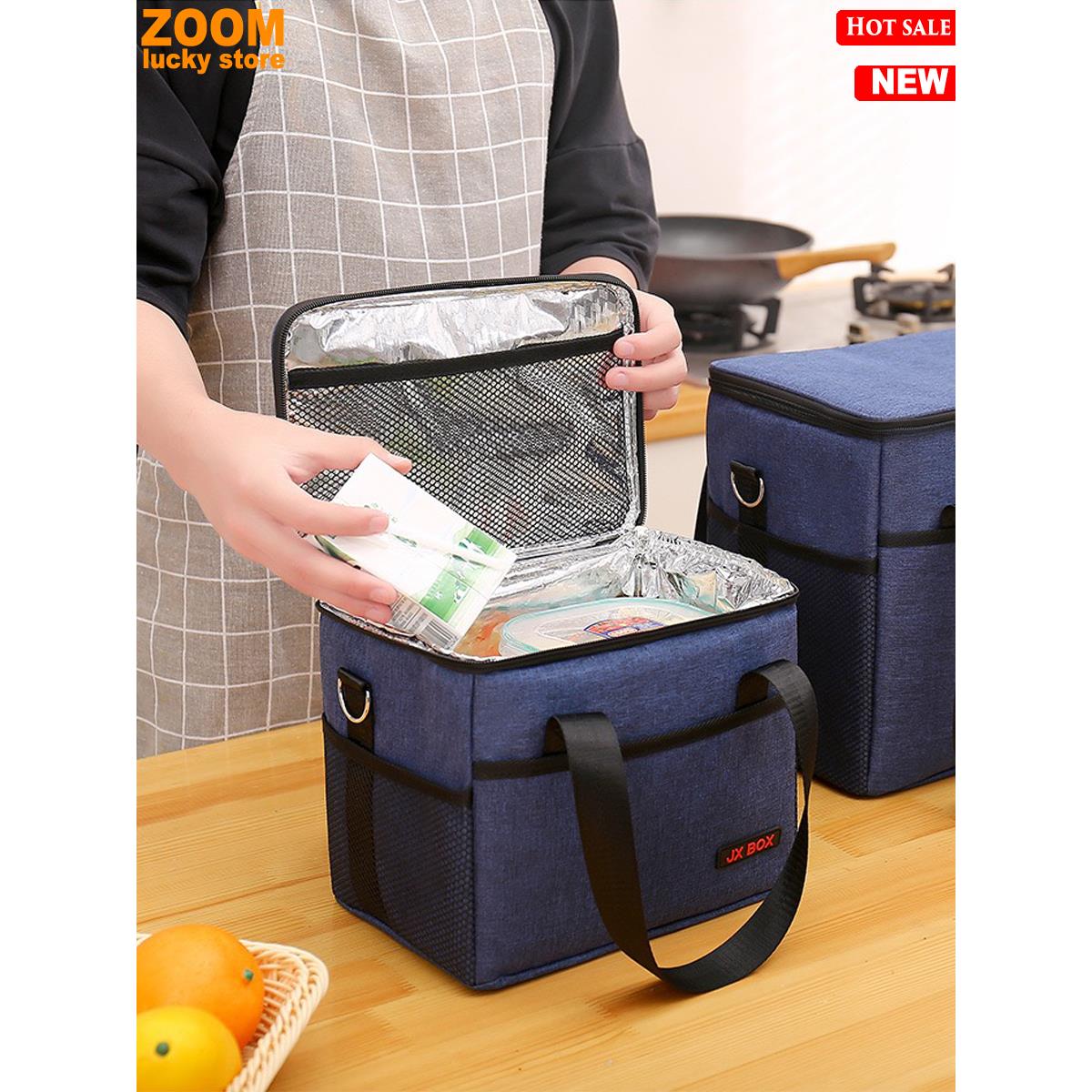 25L Large Lunch Bag waterproof Insulated Cooler Bag cold box