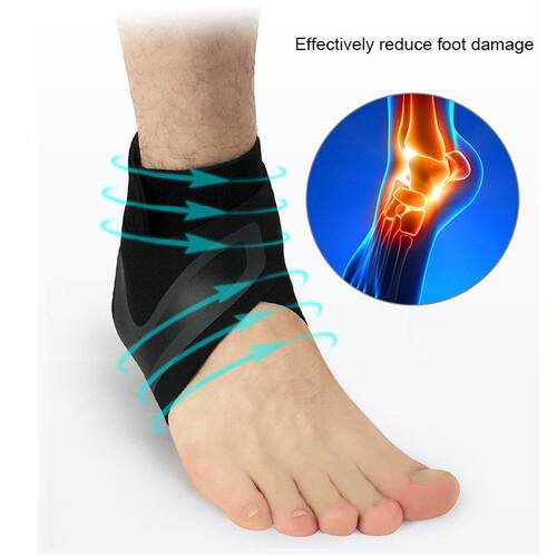 Left/Right Feet Sleeve Ankle Support Socks Compression Anti