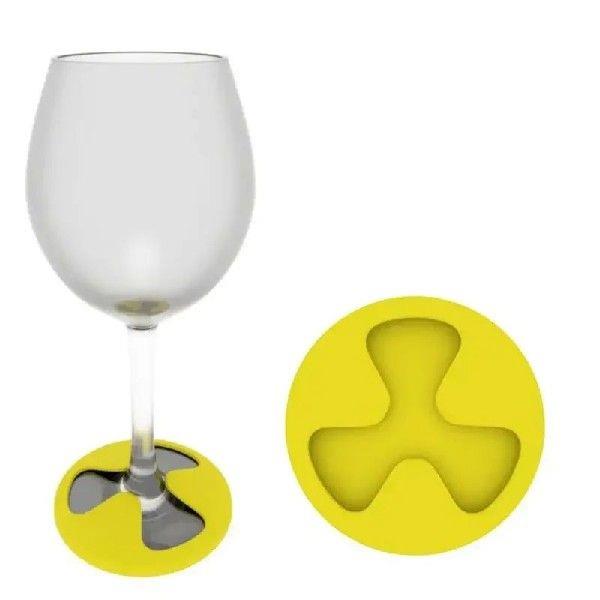 Silicone Red Wine Cup Mat Red Wine Glass Identifier