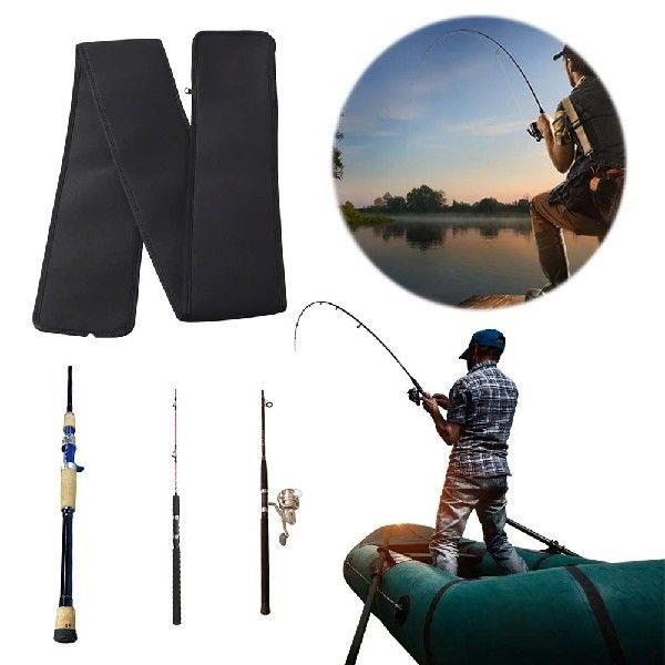 Double Layer Fishing Rod Storage Bag Folding Fishing Rod