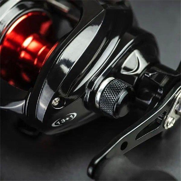 Baitcasting Remsysteem Reel 8Kg Max Drag Low Profile18BB