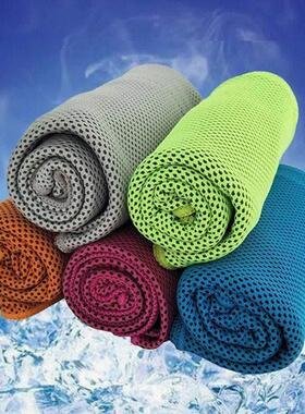 gym jogging enduring g instant ice pad cooling towel