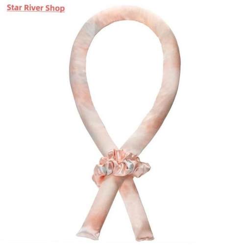 Heatless Curling Rod No Heat Hair Curlers Satin Wrapped Flex