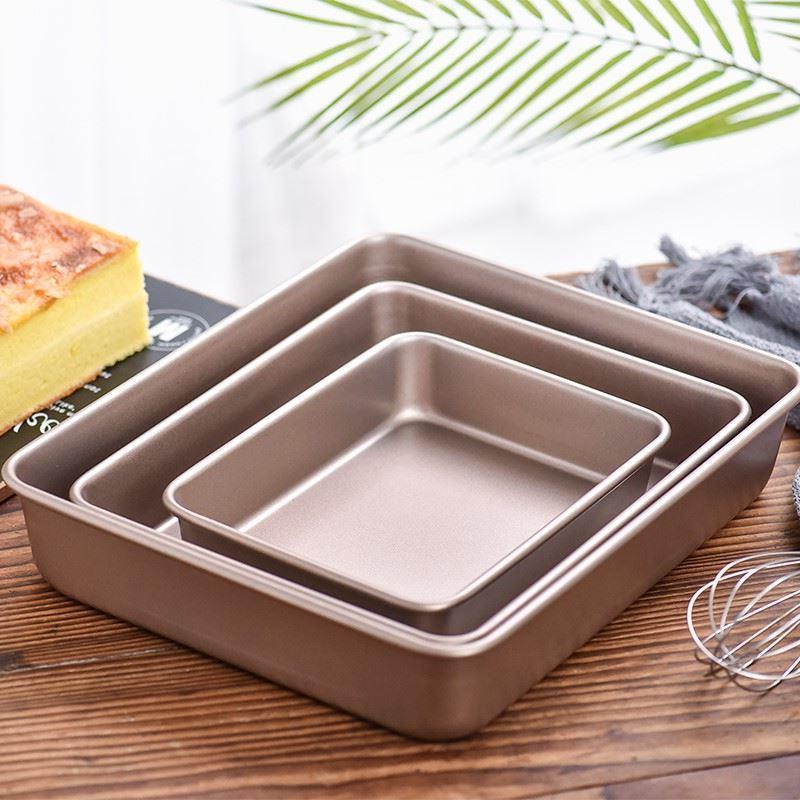 9寸/11寸Non-stick Baking Tray Cookie Sheet不粘长方深烤盘特厚