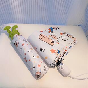 Cartoon anime sun umbrella UV protection sunshade umbrella f