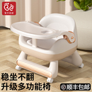 儿童凳子婴儿叫叫椅家用小板凳宝宝吃饭餐椅靠背座椅矮椅子餐桌椅