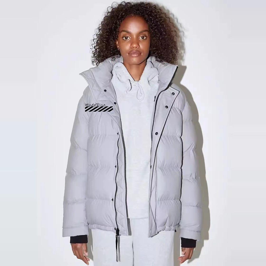 白鹅绒连帽羽绒服极寒加厚保暖