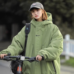 加厚保暖棉袄子宽松棉衣外套 2025新款 唐狮集团冲锋衣棉服女款 冬季