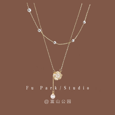 「昭和山茶花」轻奢气质项链！