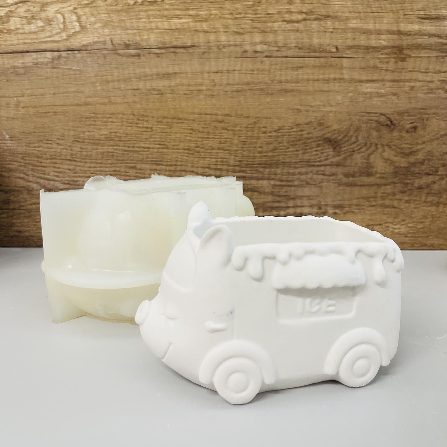 狗狗花盆硅胶模具小狗模具动物小狗收纳摆件模具