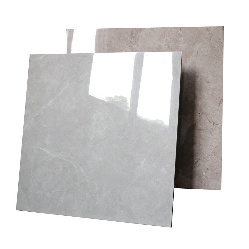 全抛釉地板砖客厅商场800x800灰色大理石瓷砖玻化砖金刚石工程砖