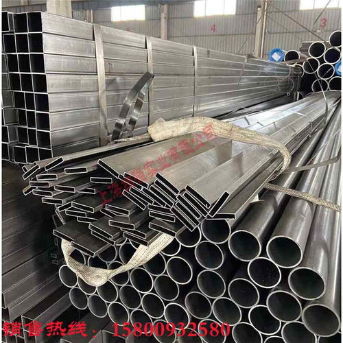 新品方管钢d材光亮矩形镀锌铁管型材20x40 40x60 100x100黑方家俱