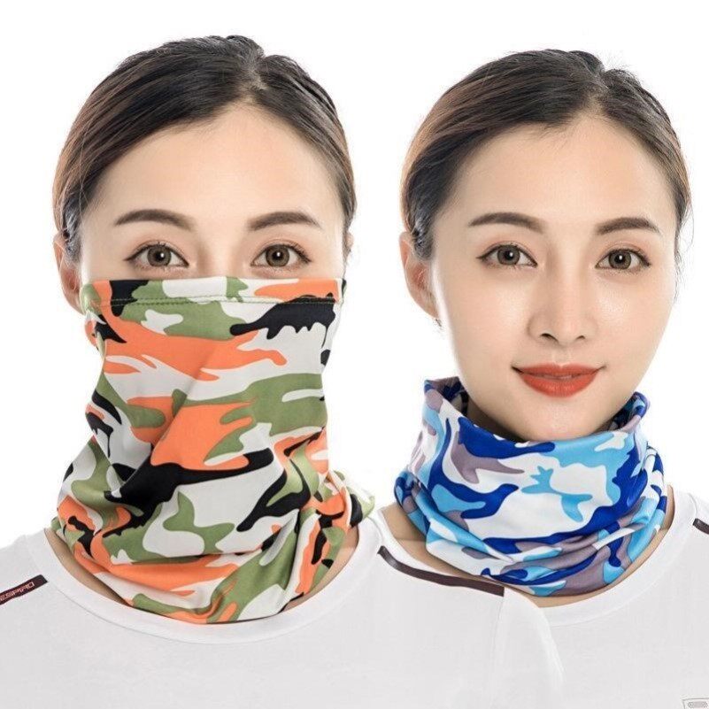 电焊工专用围脖头巾男围脖女夏季薄款冰丝防晒脖套防紫外线防沙罩