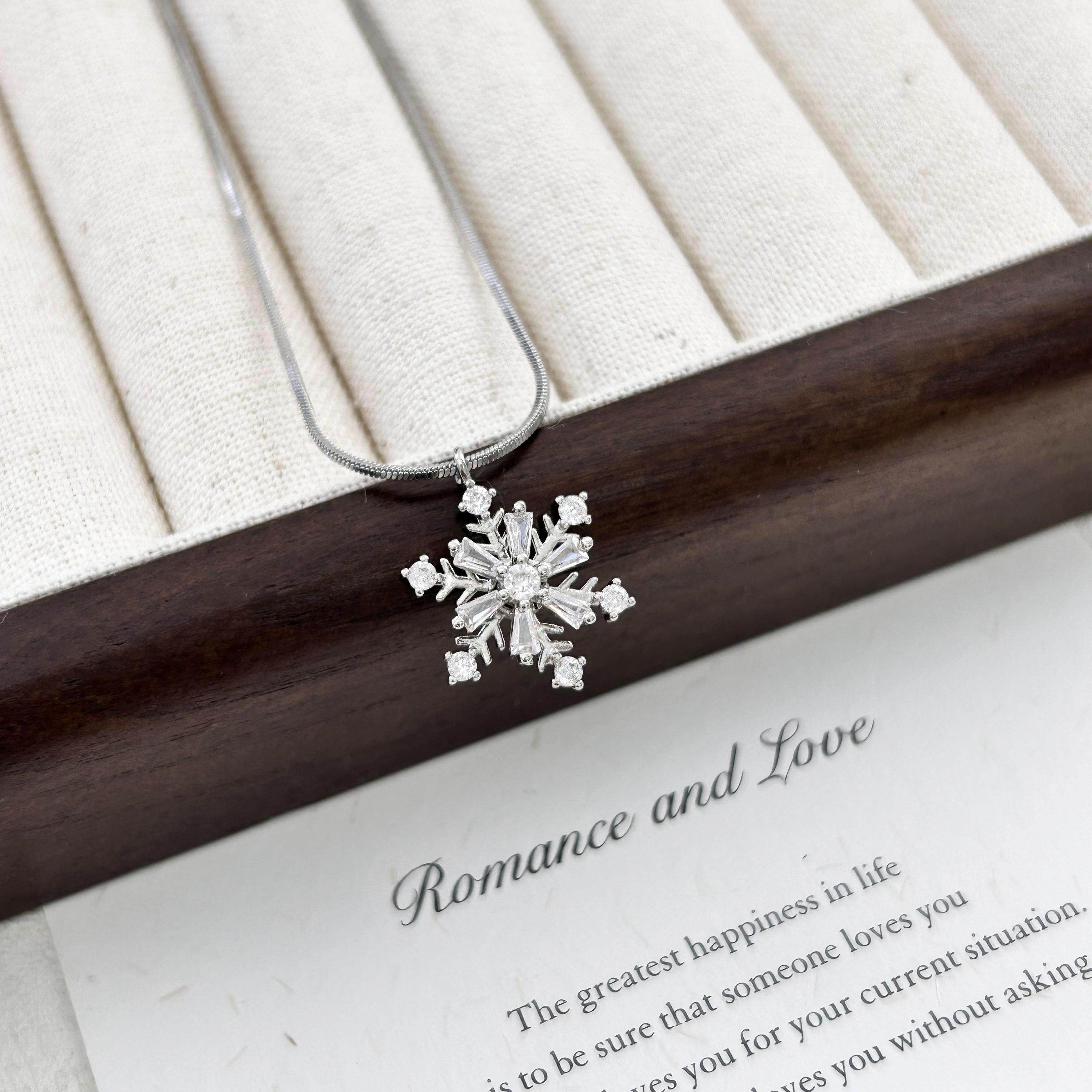 独特设计可转动雪花女毛衣链高级秋冬轻奢小众锁骨项链,饰品/流行首饰/时尚饰品新,颈饰,淘宝优惠券,粉丝福利购,淘宝优惠卷