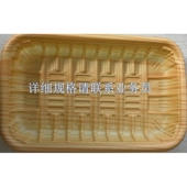 蔬菜包装 一次性生鲜木纹托盘 长方形水果打包盒 盒加厚PP塑料托盘