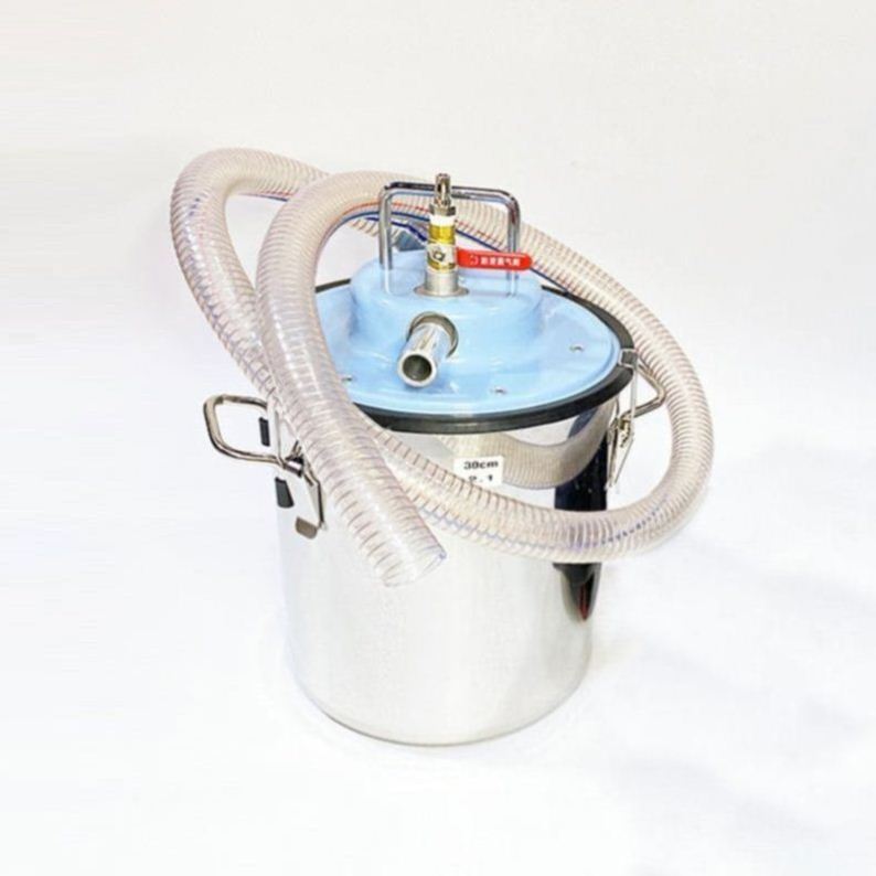 ARI400EX气动工业吸尘器AIR200吸粉尘铁屑工厂车间吸油乾湿两用