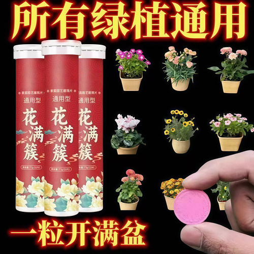 植物营养片通用型缓释片绿植花肥