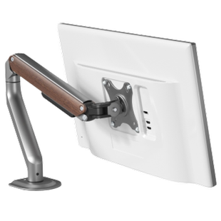 Brateck北弧笔记本支架机械臂电脑显示器支架便携副屏幕升降E350