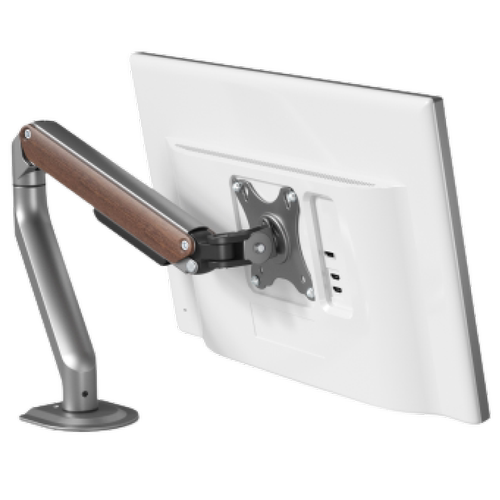 Brateck北弧笔记本支架机械臂电脑显示器支架便携副屏幕升降E350