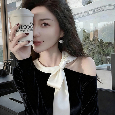 【送运费险】抖音爆款黑色上衣女