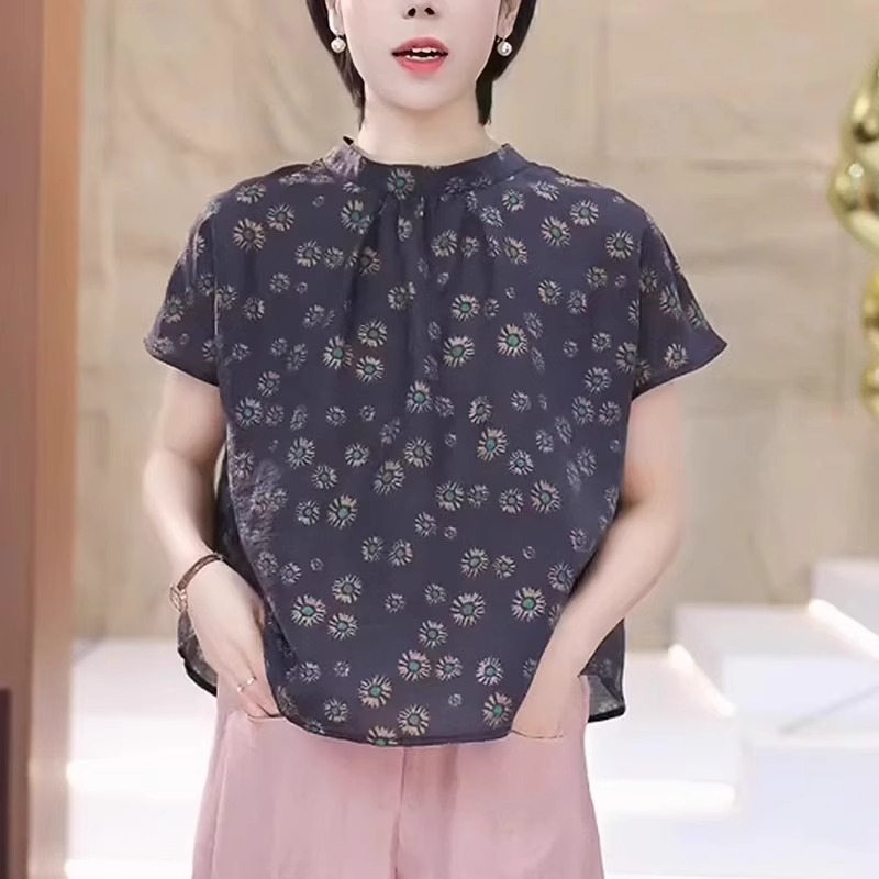 【送运费险】抖音爆款印花衬衫女