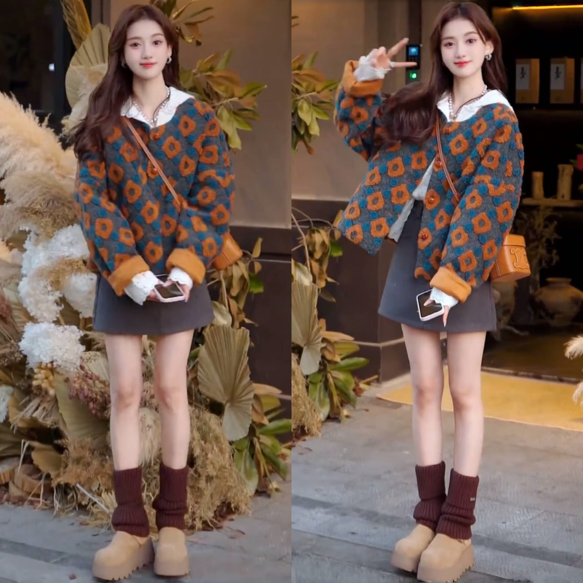 韩系时尚立体花朵保暖夹棉外套女2024冬季小香风洋气减龄短款上衣,女装/女士精品,时尚套装,淘宝优惠券,粉丝福利购,淘宝优惠卷