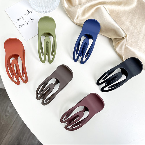 网红马尾扣短发打理神器香蕉夹