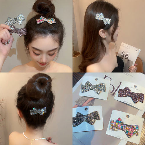 掰掰边夹韩版女碎发发夹侧边