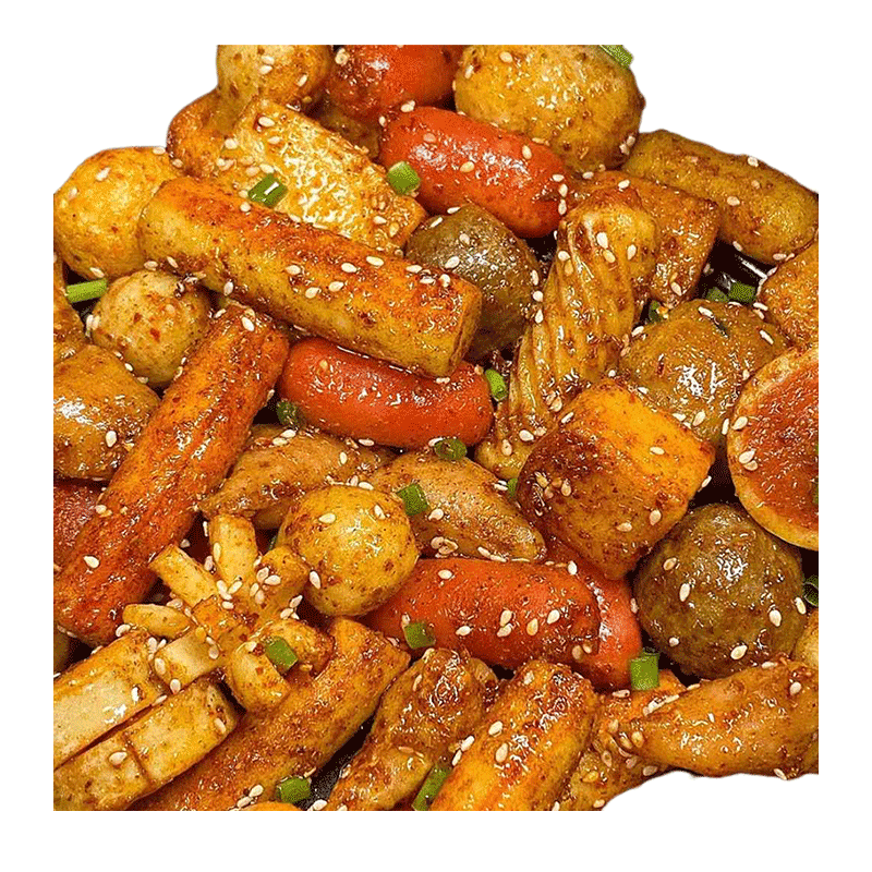 组合火锅丸子烧烤食材