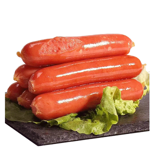 台湾热狗烤肠风味烧烤香肠台式早餐火腿肠手抓饼搭档商用整箱批发