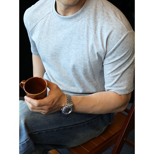男士冰丝速干机能风宽松短袖T恤